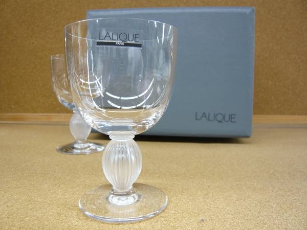 LALIQUE(ラリック) スモールワイングラス ランジェ ペアセット 1537600 