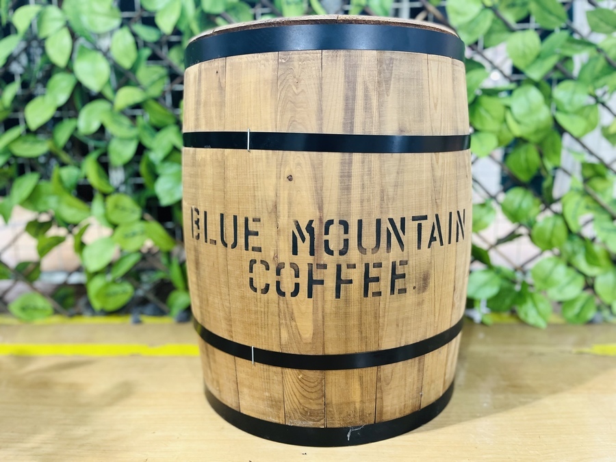 希少！！BLUE MOUNTAIN COFFEE(ブルーマウンテンコーヒー)のコーヒー樽 ...