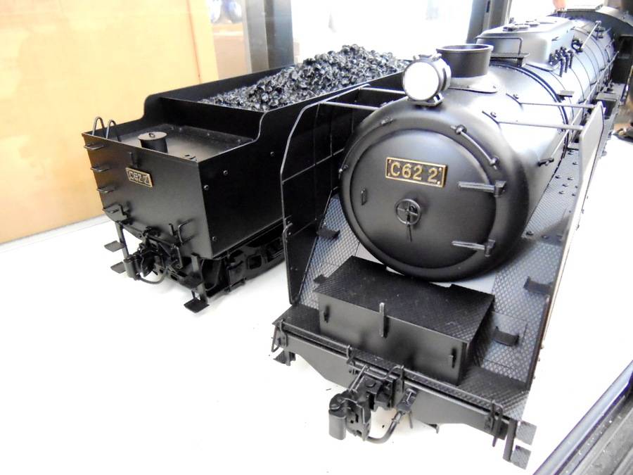 ディアゴスティーニの機関車模型（C６２-２）が買取入荷いたしました