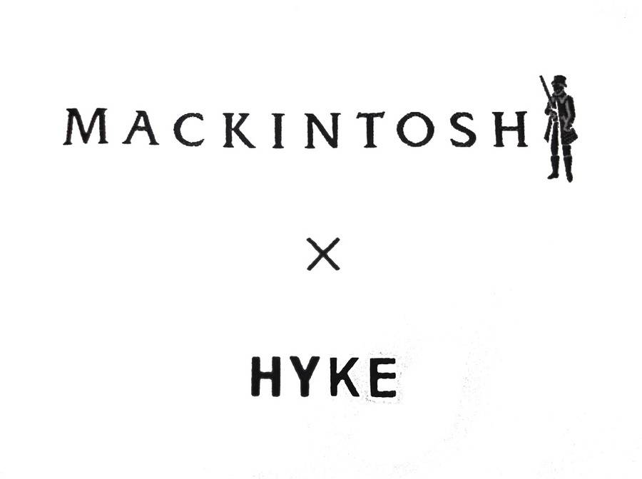 激レア必至！MACKINTOSH×HYKEのゴム引きチェスターコート2016年発売