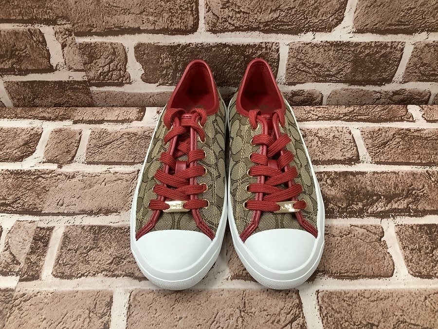Buy the Coach Empire Zipper Ivory Leather Casual Shoes Women's Size 8.5B |  GoodwillFinds