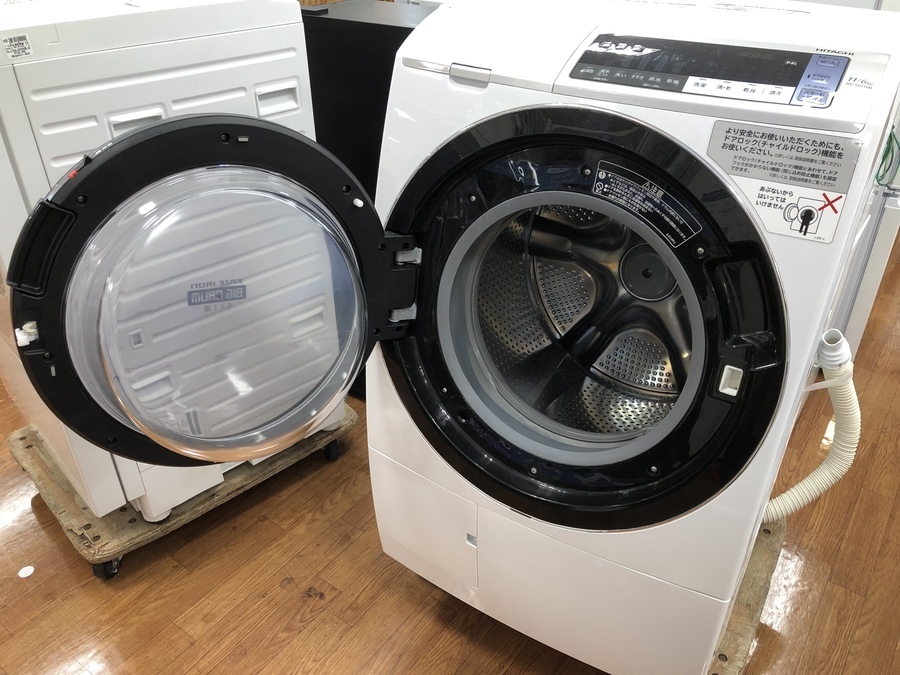 HITACHI ドラム式洗濯乾燥機 11.0kg BD-SV110BL 2018年製を入荷しま