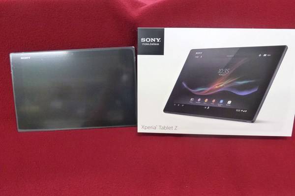 未使用入荷】SONY Xperia Tablet Z Wi-Fiﾓﾃﾞﾙ SGP312JP/B入荷【ﾄﾚﾌｧｸ上