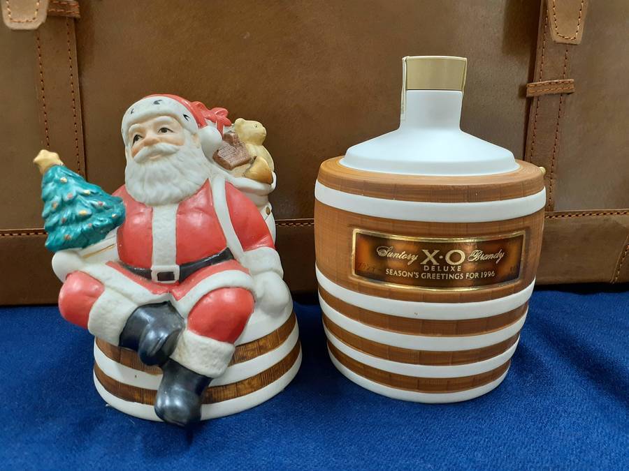 様専用 サントリー ブランデー XO クリスマスサンタボトル 陶器 