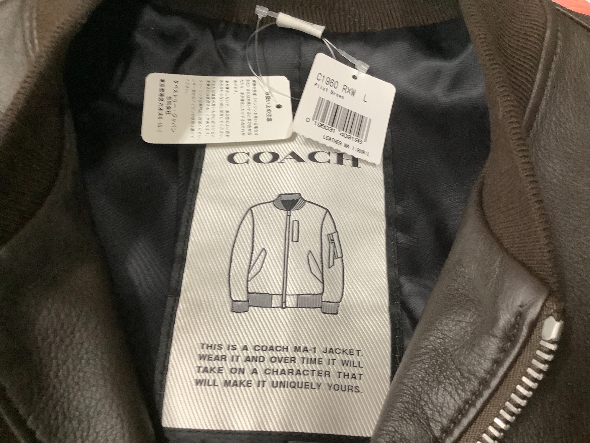 COACH(コーチ)のレザーMA-1ジャケットが入荷致しました！｜2023年01月 