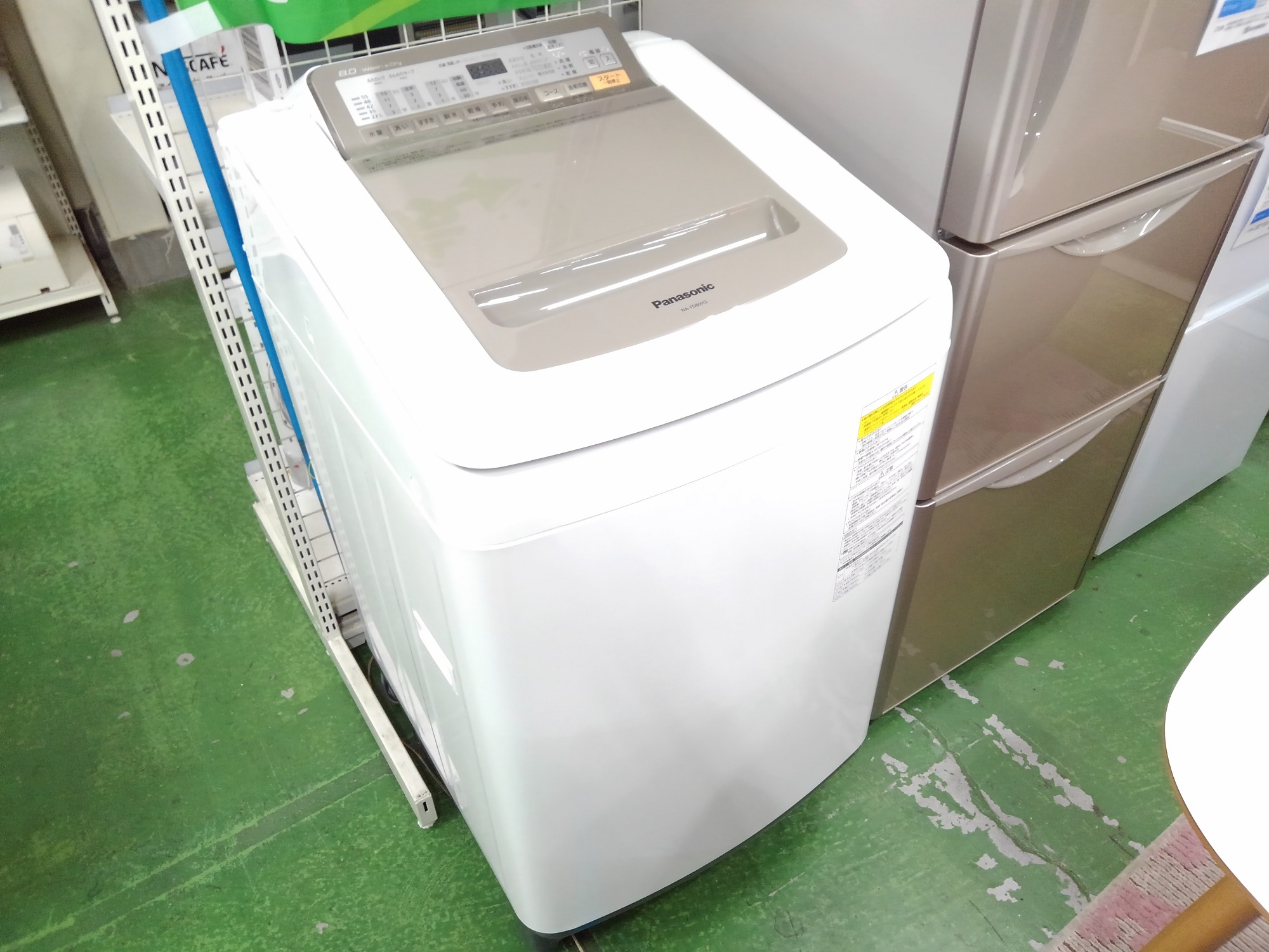 パナソニック】2017年製縦型洗濯乾燥機、NA-FD80H3入荷しました