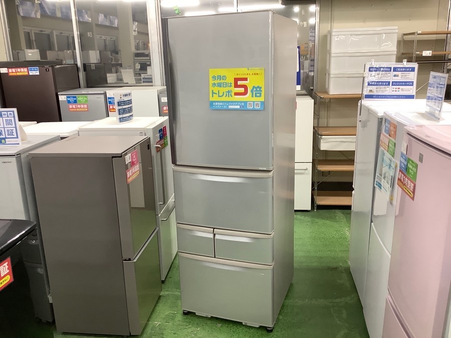 TOSHIBA（東芝）の5ドア冷蔵庫【GR-D43N】を買取入荷しました！【練馬