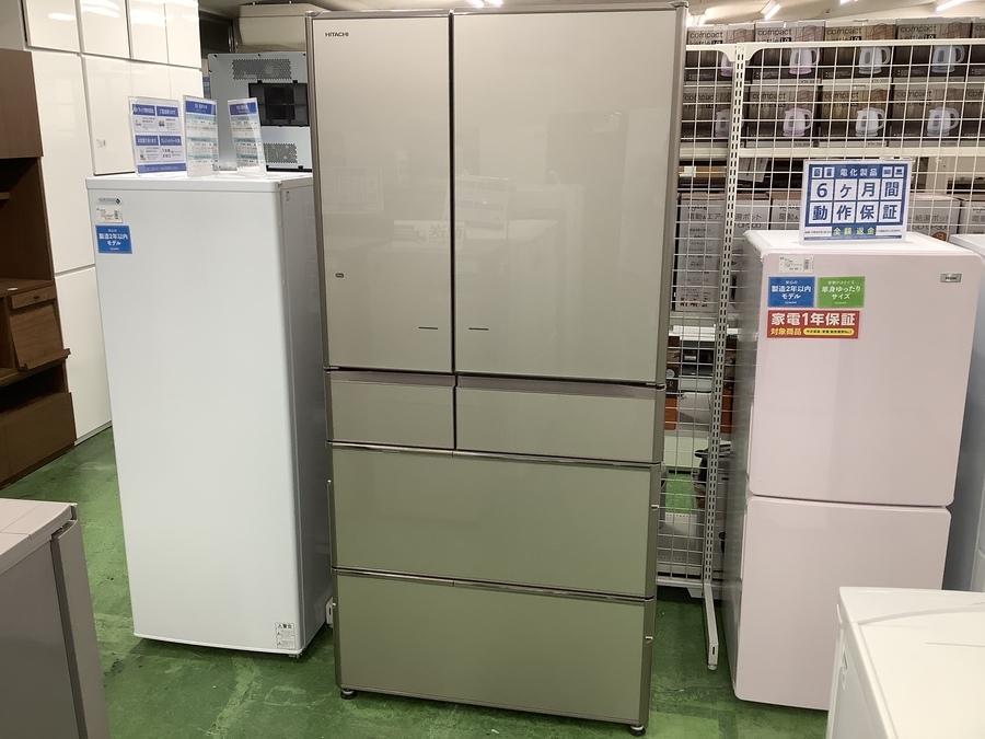 HITACHI(ヒタチ)の6ドア冷蔵庫【R-X7300F】を買取入荷しました！【練馬 