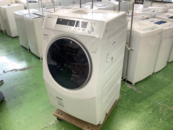 SHARP（シャープ）のドラム式洗濯乾燥機【ES-ZH1-WL】を買取入荷しま