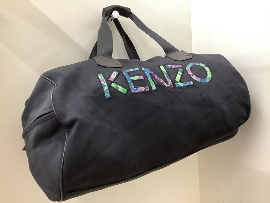 スマホで購入】KENZO(ケンゾー)の刺繍ボストンバッグを中古買取入荷 