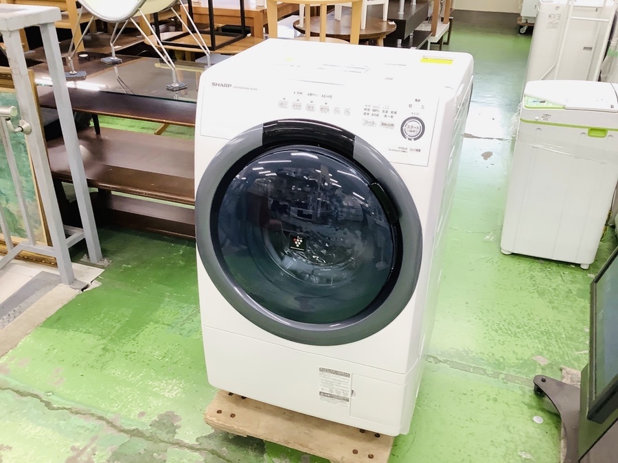 SHARP(シャープ)のドラム式洗濯乾燥機(ES-S7D-WL)のご紹介です！｜2022 