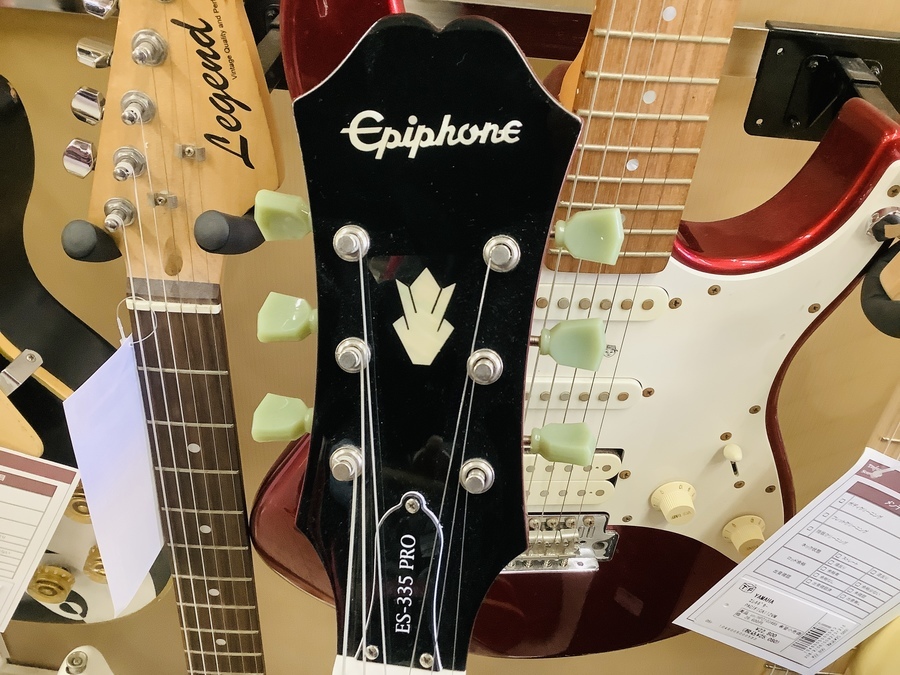 EPIPHONE(エピフォン)セミアコギター ES 335 PRO CH入荷致しました 
