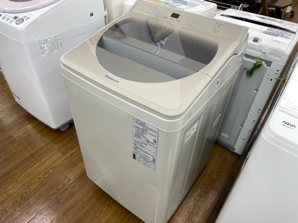 Panasonicパナソニックの縦型洗濯機 NA–FAH7が入荷しました