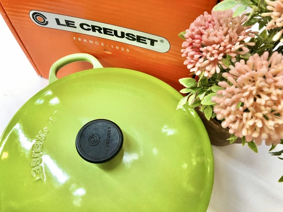 LE CREUSET(ル・クルーゼ)】爽やかなフルーツグリーンの両手鍋が入荷