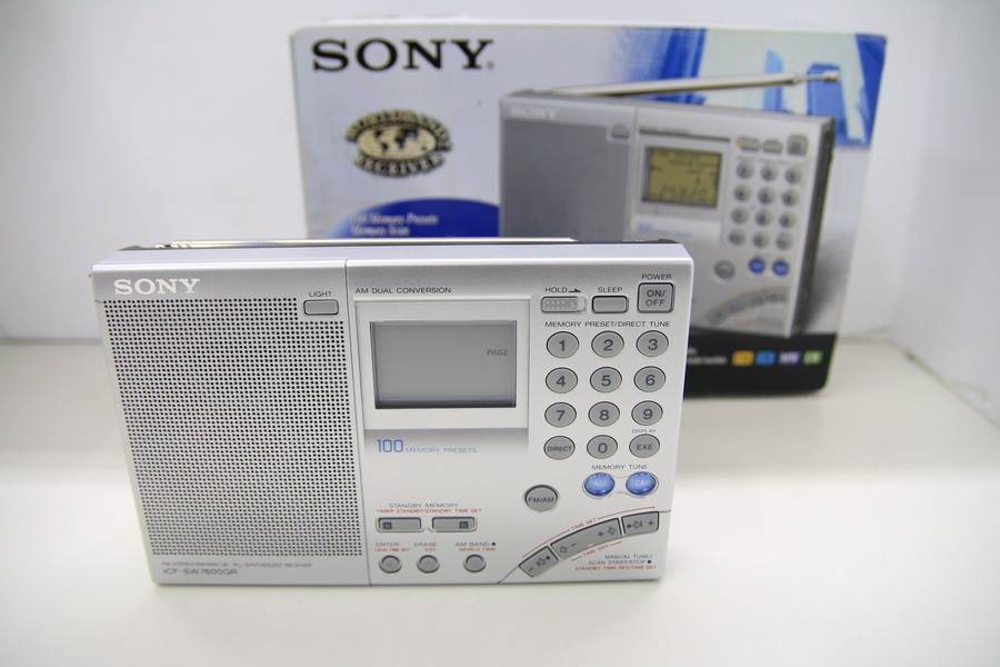 ソニー ラジオ ICF-SW7600GR