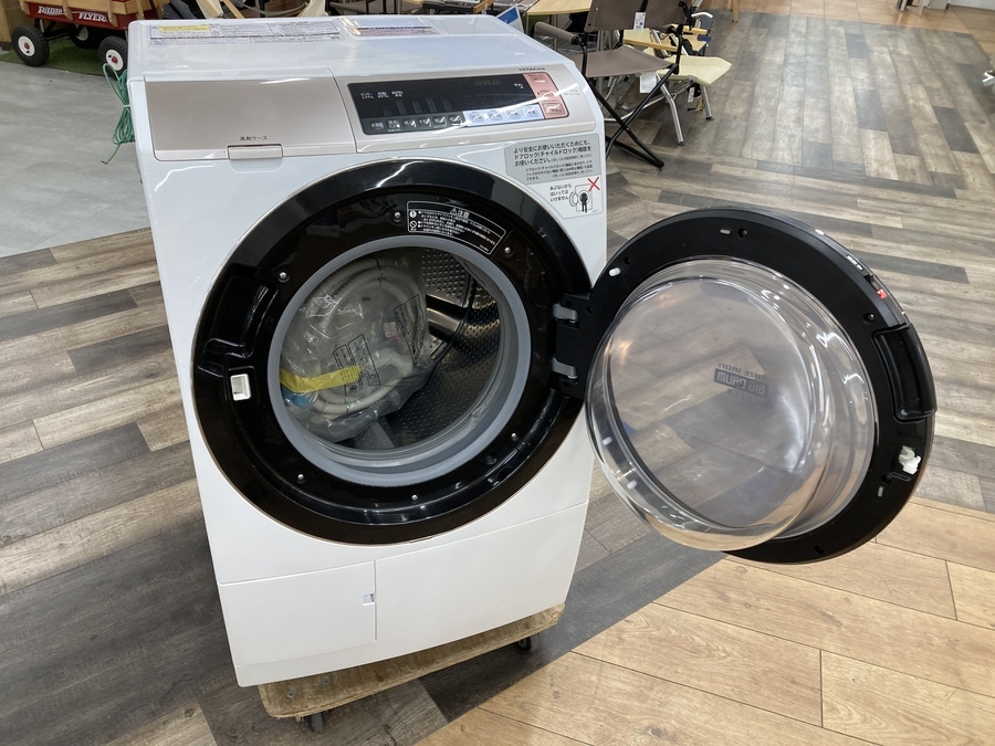 日立 11kgドラム式洗濯機 2018年製 BD-SV110BR」入荷！｜2022年01月15日