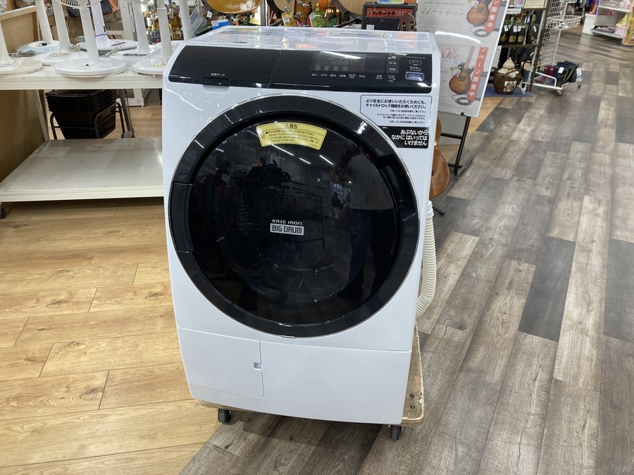 国内初の直営店 日立 ドラム式洗濯機 BD-SG100EL 10kg 2020年 洗濯機