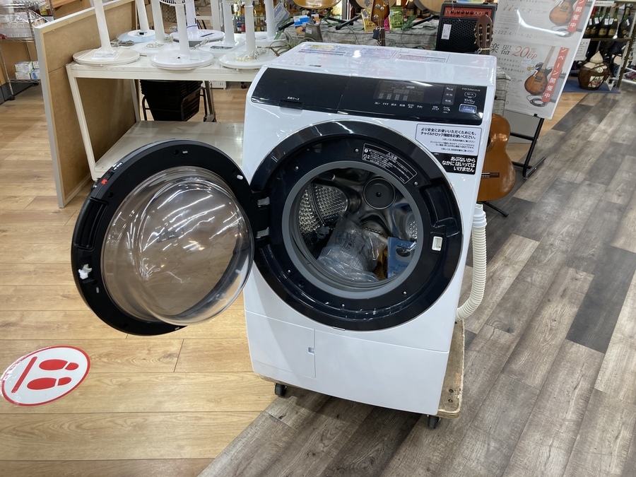 国内初の直営店 日立 ドラム式洗濯機 BD-SG100EL 10kg 2020年 洗濯機