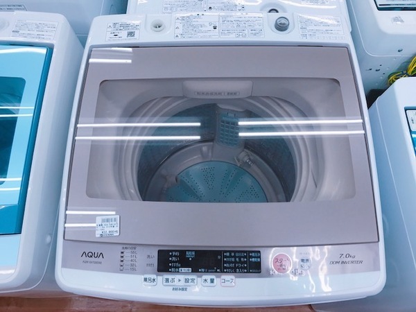 雨の日の部屋干しに！アクア風乾燥機能付き洗濯機のご紹介です！【松戸 