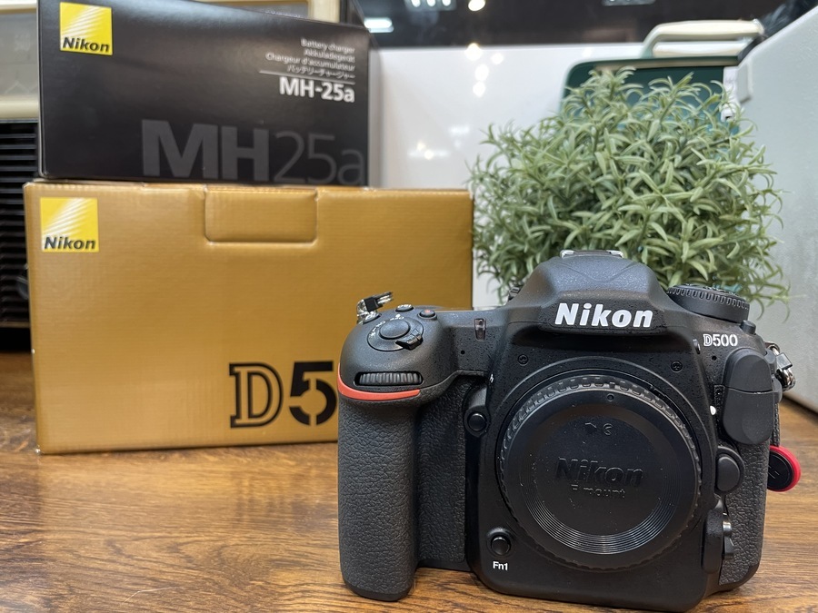 Nikon（ニコン）よりD500 デジタル一眼レフカメラが買取入荷！【八王子