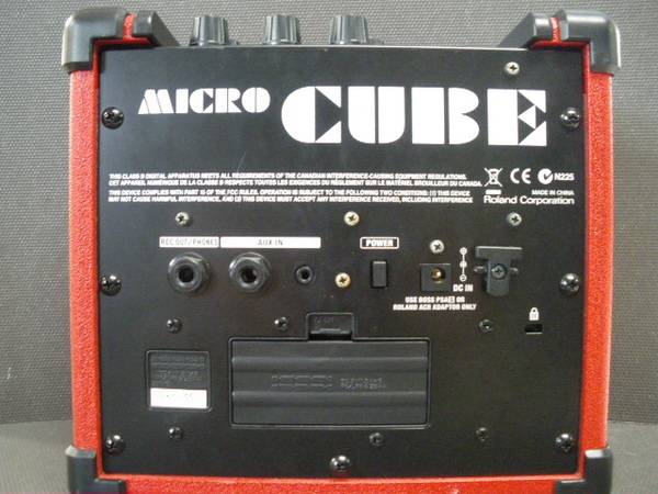 Roland Micro-CUBE (ローランド マイクロキューブ) ギター・アンプ』を