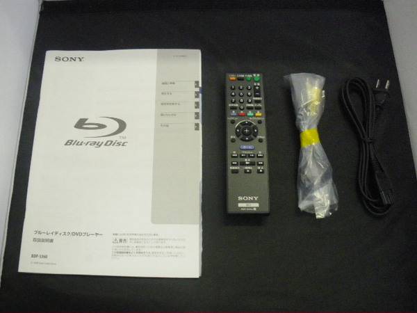 SONY (ソニー) ブルーレイディスク/DVDプレーヤー BDP-S360』を中古 