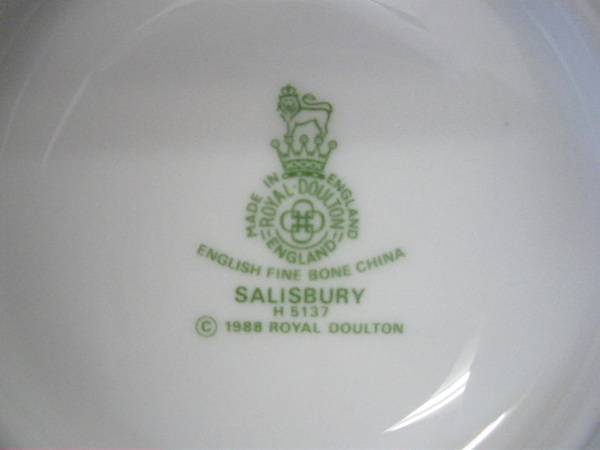 Royal Doulton (ロイヤルドルトン) SALISBURY (ソールズベリー) ペア 