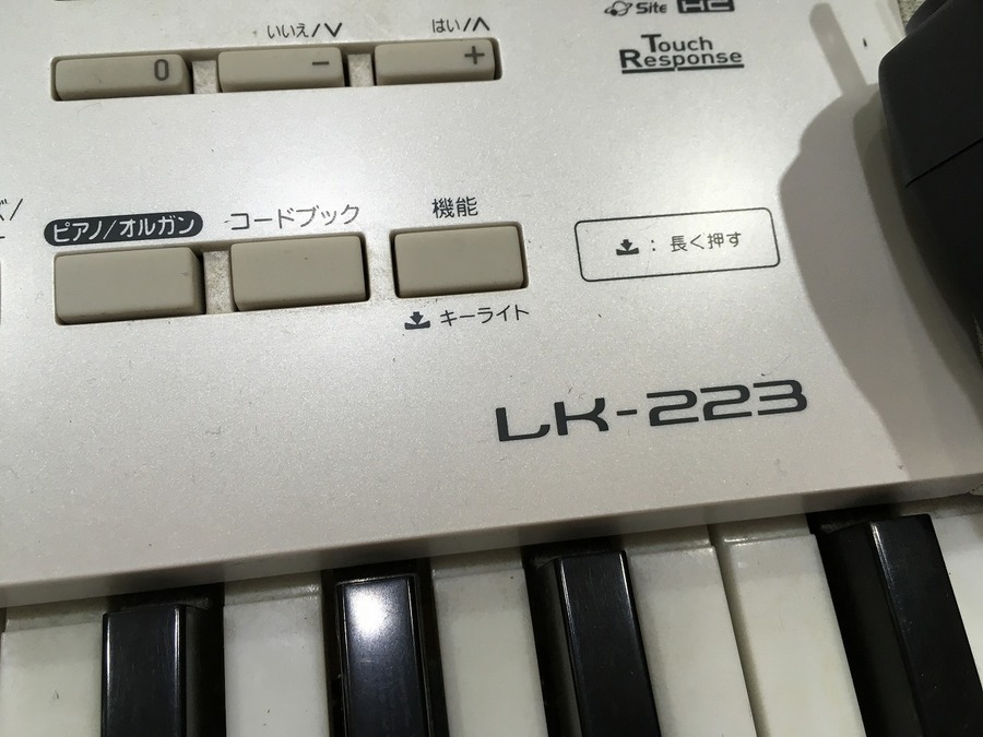 CASIO(カシオ) 光ナビゲーションキーボード LK-223」入荷！【習志野店