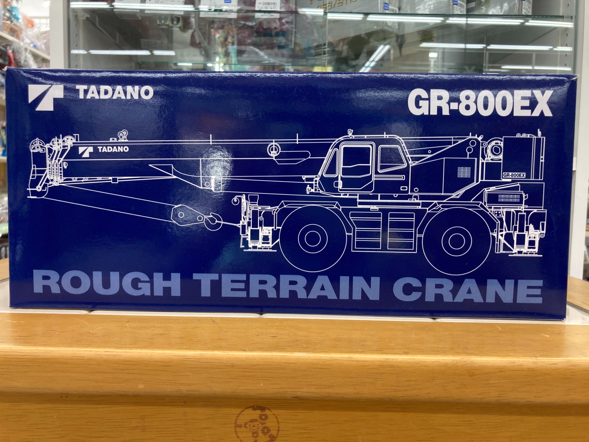 TADANO（タダノ）】 モデルカー 1/50スケール輸出用クレーン GR-800EX 