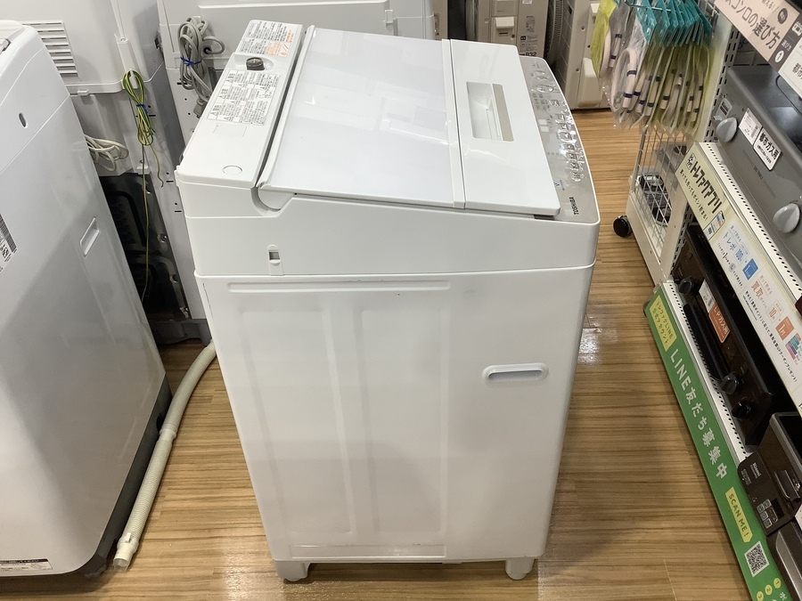 TOSHIBA(東芝)の全自動洗濯機(AW-BK8D7)を買取入荷致しました