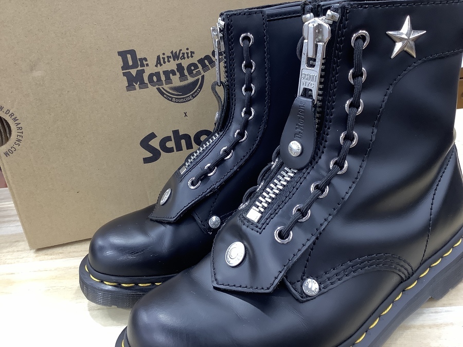 Dr.Martens×Schott(ドクターマーチン×ショット)の８ホールブーツを買取