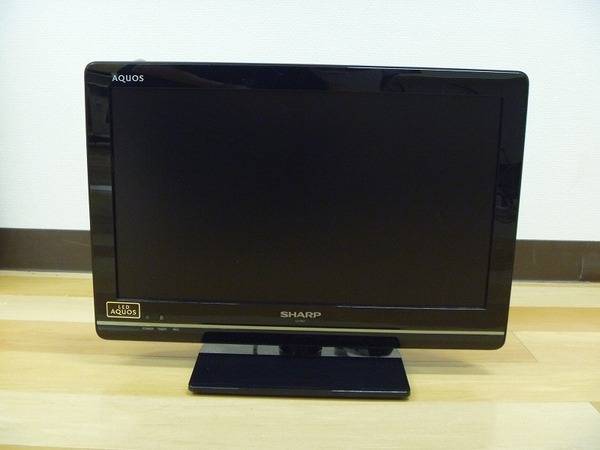 SHARPのAQUOS 19インチ液晶テレビ2013年製を買取しました！ 関西