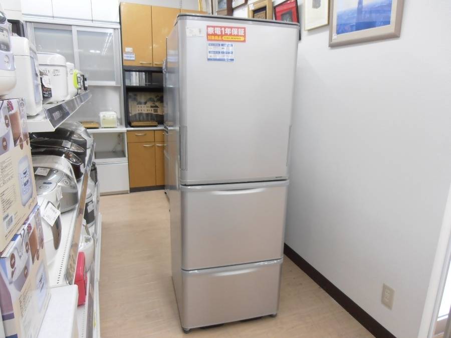 SHARP(シャープ)の3ドア冷蔵庫「SJ-W351C-S」をご紹介！｜2018年03月22