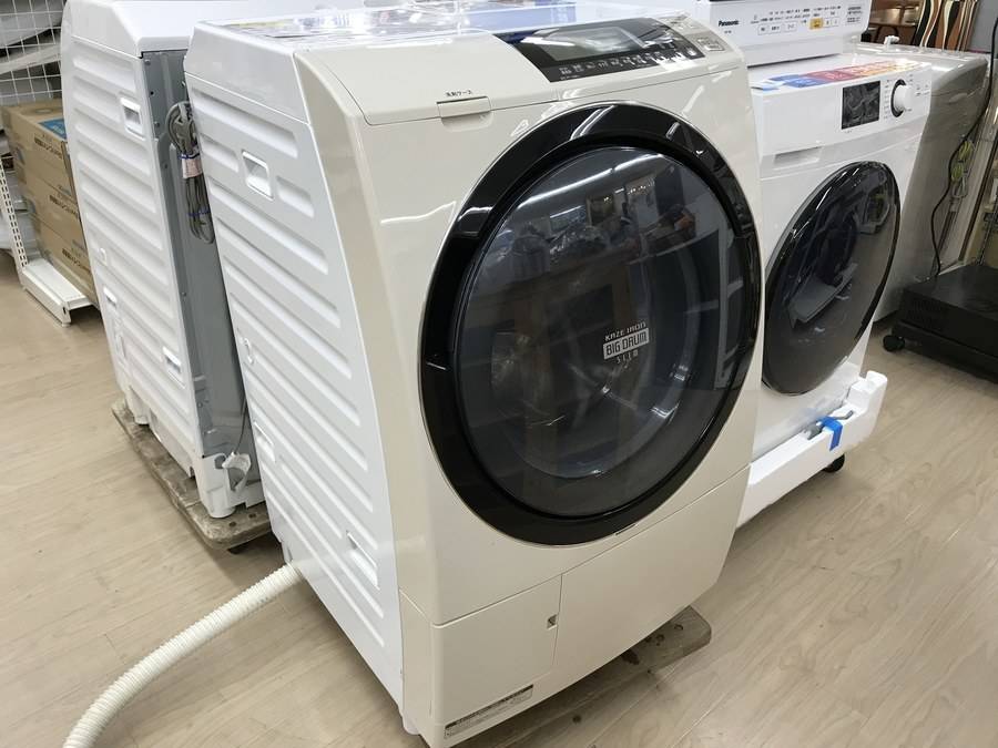 HITACHI(日立)の10.0kgドラム式洗濯乾燥機「ビッグドラムスリム」をご 