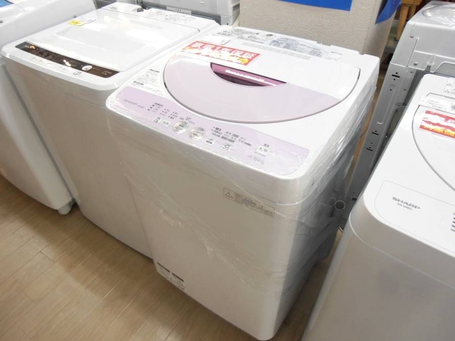 SHARP(シャープ)の5.0kg全自動洗濯機「ES-G4E2」をご紹介！！｜2018年 