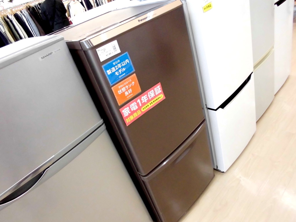 生活家電 冷蔵庫 Panasonic(パナソニック)の138L 2ドア冷蔵庫「NR-B148W-T」のご紹介 