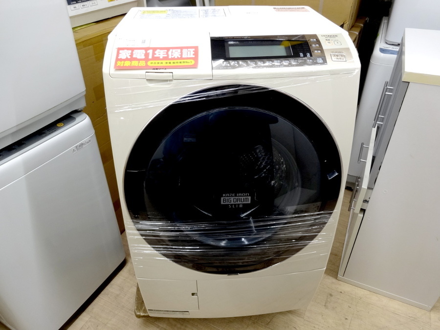 HITACHI(日立)の10.0kgドラム式洗濯乾燥機「BD-S8700L」をご紹介