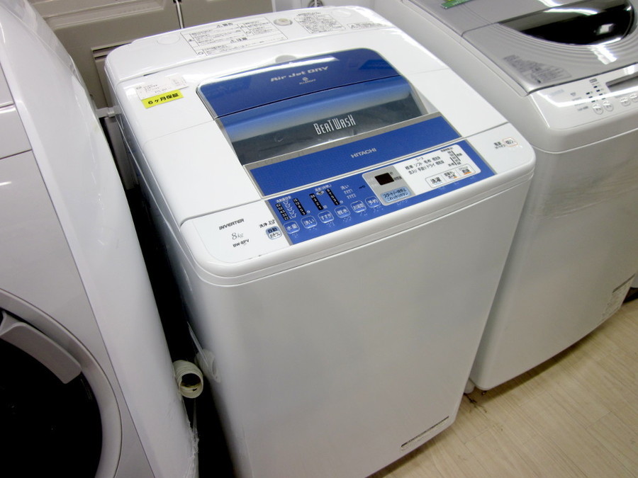 HITACHI(日立)の8.0kg全自動洗濯機「BW-8PV」をご紹介！！｜2019年07月 