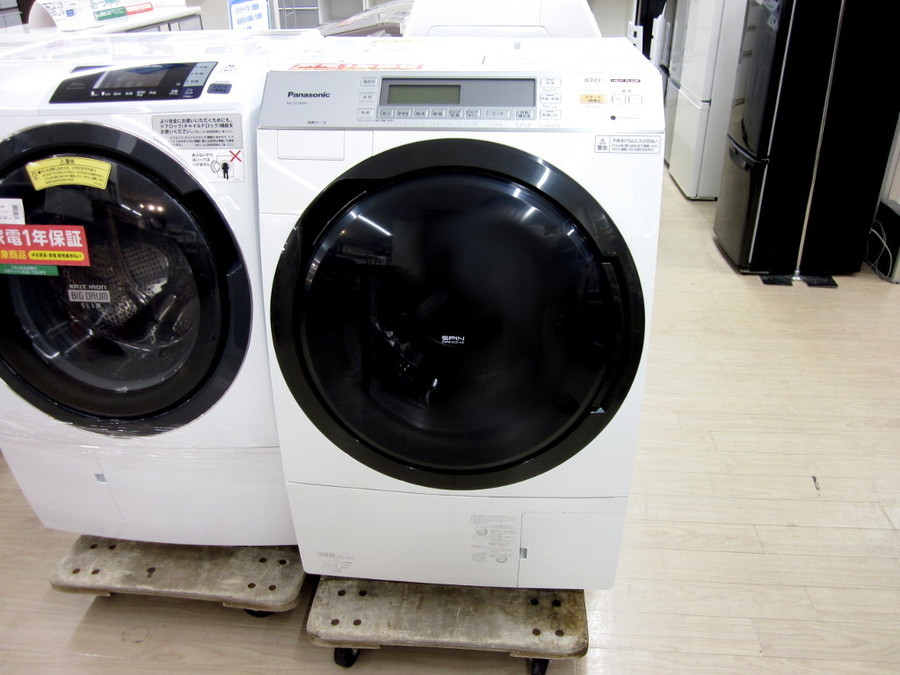 Panasonic(パナソニック)の10.0kgドラム式洗濯乾燥機「NA-VX7600R」を 