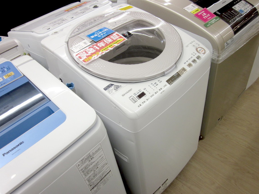 SHARP(シャープ)の9.0kg縦型洗濯乾燥機 2017年製「ES-TX9A」｜2019年08 