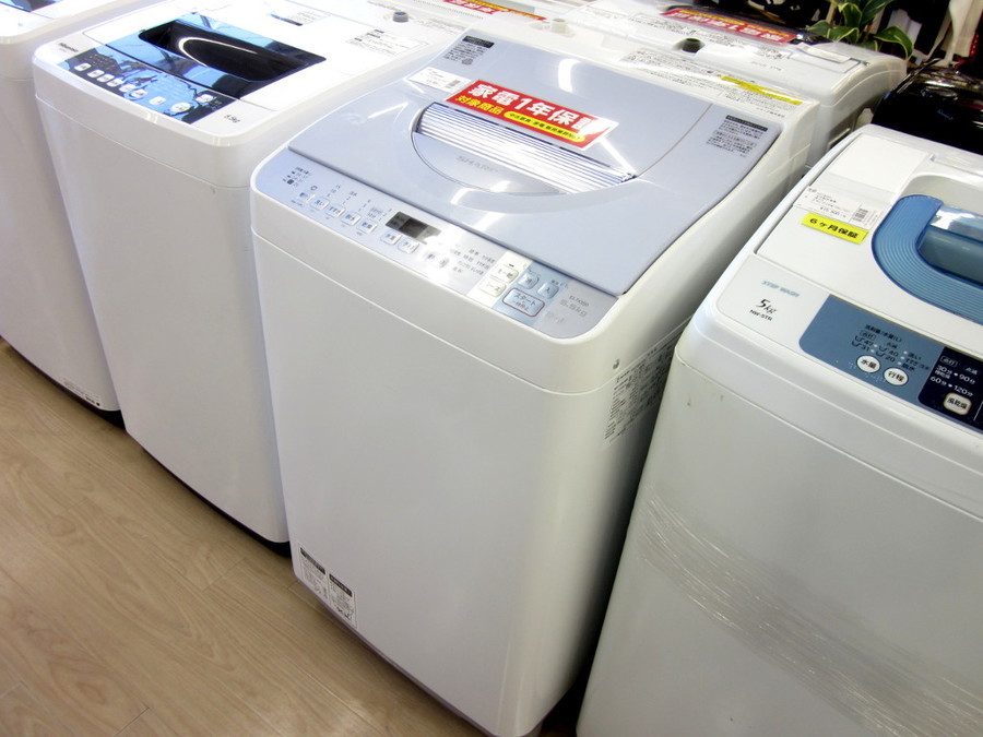 SHARP(シャープ)の5.5kg縦型洗濯乾燥機 2016年製「ES-TX550」｜2019年