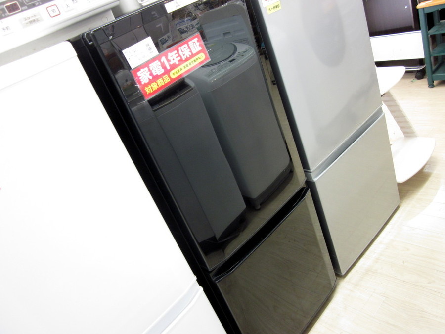 MITSUBISHI(三菱)の146L 2ドア冷蔵庫 2017年製「MR-P15A-B」｜2019年11月06日