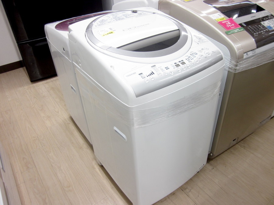TOSHIBA(東芝)の8.0kg縦型洗濯乾燥機2013年製「AW-80VM」｜2019年11月