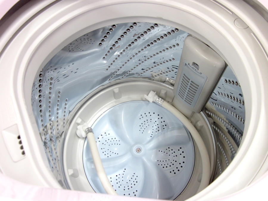生活家電 洗濯機 Hisense(ハイセンス)の5.5kg 全自動洗濯機 2018年製「HW-G55E5KP 