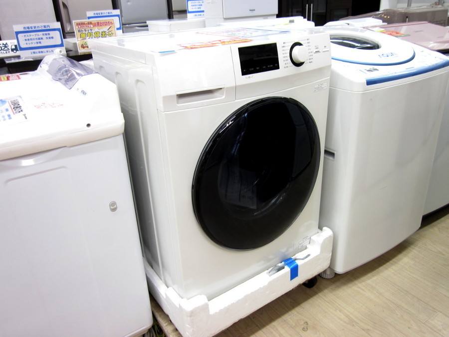 無印良品(MUJI)の8.0kgドラム式洗濯機 2017年製「MJ-DW1」｜2020年02月14日