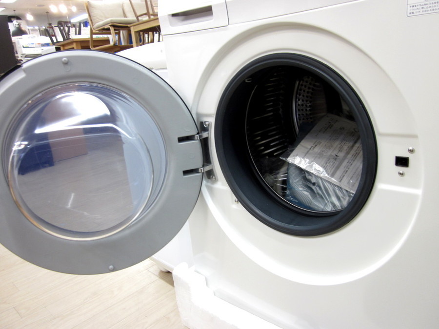 無印良品(MUJI)の8.0kgドラム式洗濯機 2017年製「MJ-DW1」｜2020年02月 