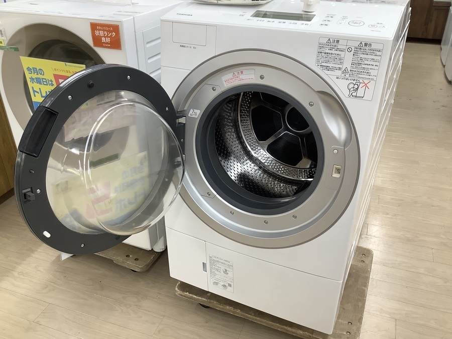 TOSHIBA(東芝)の11.0kgドラム式洗濯乾燥機2016年製「TW-117V5L」｜2020