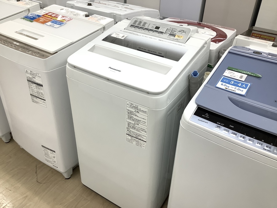 ⭐️ガラストップ⭐️2019年製 AQUA 7kg洗濯機 AQW-GV70H アクア 