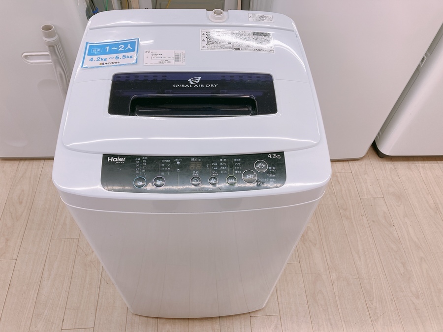 ロック 洗濯機 全自動洗濯機 4.2kg JW-K42K ハイアール 簡易乾燥機能 