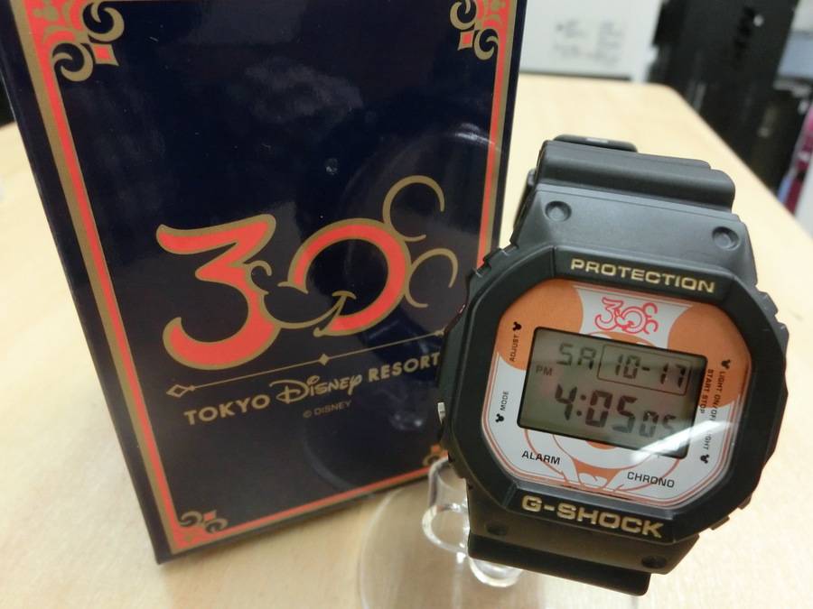 東京ディズニーリゾート30周年記念 腕時計 DW-5600VT【牛久店】｜2015年10月17日